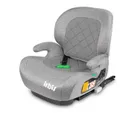 Caretero, Irbis, fotelik samochodowy, podstawka, i-Size, grey melange, 125-150 cm