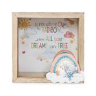 Carte Blanche, drewniana skarbonka ramka