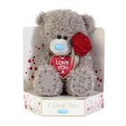 Carte Blanche, Me to You, maskotka z różą, Miś Tatty Teddy, Love You, 18 cm