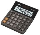 Casio, kalkulator biurowy, czarny, 12 cyfrowy wyświetlacz