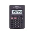 Casio, kalkulator kieszonkowy, czarny, 8 cyfrowy wyświetlacz