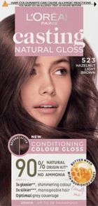 Casting Natural Gloss, krem koloryzujący, nr 523 hazelnut light brown