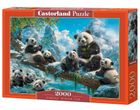 Castorland, Pandas Winter Fun, puzzle, 2000 elementów