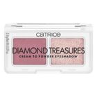 Catrice, Diamond Treasures Cream to Powder Eyeshadow, kremowo-pudrowy cień do powiek, 020 Fairy Dust, 2.8g
