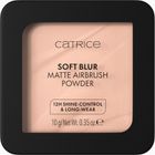Catrice, Soft Blur Matte Airbrush Powder, puder matujący, 010C, 10g
