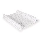 Ceba Baby, Grey Stars, pokrowiec na przewijak, 50-70/80 cm, 2 szt.