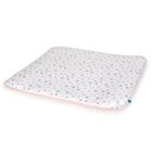 Ceba Baby, Pink Stars, pokrowiec na przewijak miękki, 85-72 cm, 2 szt.