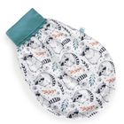 Ceba Baby, Raccoon, śpiworek niemowlęcy, turkusowy, 0-18 m