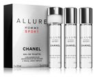 Chanel, Allure Homme Sport, woda toaletowa, spray 20 ml + wkład, 2-20 ml