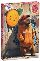 Cherrypazzi, Don t Worry Be Cappy, puzzle, 500 elementów
