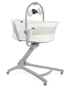Chicco, Baby Hug 4in1 Air, kołyska, leżaczek, krzesełko, white snow