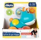Chicco, Baby Sense & Focus, Jeżdżący Hipcio, zabawka interaktywna
