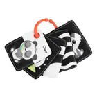 Chicco, Baby Sense & Focus, kontrastowe karty sensoryczne, czarno-białe