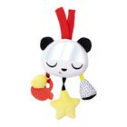 Chicco, Baby Sense & Focus, Panda, kontrastowa zawieszka do wózka z lusterkiem