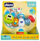 Chicco, Baby Senses, gąsienica na krzesełko do karmienia, zabawka sensoryczna