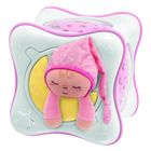 Chicco, Next2Dreams, tęczowa kostka, projektor, różowy