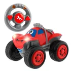 Chicco, Turbo Team, Billy BigWheels, pojazd zdalnie sterowany, czerwony