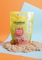Childgen, naturalny piasek kinetyczny, zapach brzoskwiniowy, 907g