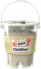 Childgen, piasek kinetyczny z foremką, naturalny, 500g