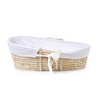 Childhome, kosz Mojżesza z materacykiem + pokrowiec Jersey Off White