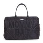 Childhome, Mommy Bag, torba, pikowana, Czarna