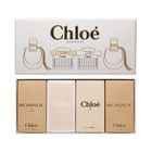 Chloe, Les Parfums zestaw Nomade, woda toaletowa, 5 ml + Rose Tangerine, woda toaletowa, 5 ml + Chloe, woda perfumowana, 5 ml + Nomade, woda perfumowana, 5 ml