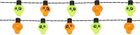 Christmas Decoration, girlanda halloween, czaszki, 10 LED