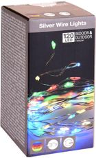 Christmas Decoration, lampki druciki, girlanda, multikolor, 120 LED