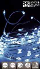 Christmas Decoration, lampki druciki, girlanda, zimny biały, 240 LED