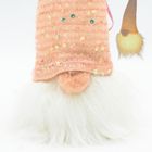 Christmas Decoration, mikołaj dekoracyjny, LED, różowy, 25 cm