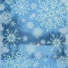 Christmas Decoration, naklejka na okno, 30-42 cm