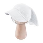 Chustka na głowę dziecięca, muślinowa, biała, Eevi