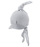 Chustka na głowę dziecięca, szara, Iltom