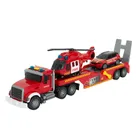 City Fire, straż pożarna, zestaw pojazdów ratunkowych na lawecie, 1:14