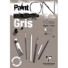 Clairefontaine, Paint On Gris, szkicownik, A5, 30 kartek
