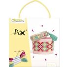 Clairefontaine, wyszywanie bransoletek, zestaw kreatywny, żółty