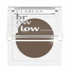 Claresa, Brow Flow, puszysta pomada do brwi 01 Taupe Blonde, 3,5g