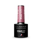 Claresa, lakier hybrydowy, pink, nr 525, 5g