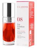 Clarins, Lip Comfort Oil, olejek do ust, 08 Strawberry, 7 ml