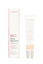 Clarins, Skin Illusion Tinted Moisturizer SPF25, krem koloryzujący do twarzy SPF25, 02.5, 40 ml