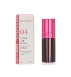 Clarins, Water Lip Stain, błyszczyk do ust, nr 04, 7 ml