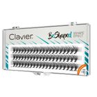 Clavier, BeShaped, jedwabne kępki rzęs skręt B 10D, 11 mm