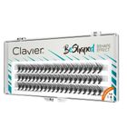 Clavier, BeShaped, jedwabne kępki rzęs skręt B 10D, 6 mm