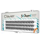 Clavier, BeShaped, jedwabne kępki rzęs skręt B 10D, 9 mm