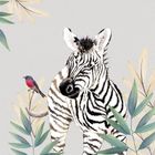 Clear Creations, karnet Swarovski, kwadrat, CL4711 Zebra