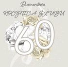Clear Creations, Swarovski, karnet, kwadrat, Rocznica Ślubu 60