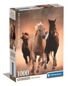 Clementoni, Biegnące konie, puzzle, 1000 elementów