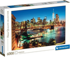 Clementoni, Brooklyn Bridge Lights, puzzle, 6000 elementów