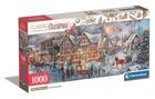 Clementoni, Classic Christmas Collection, puzzle panoramiczne, 1000 elementów