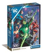 Clementoni, DC Comics, Liga Sprawiedliwości, puzzle, 500 elementów